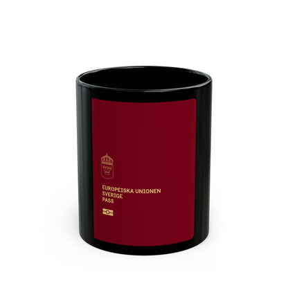 Swedish Passport 2022 - Black Coffee Mug