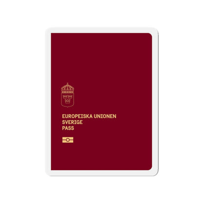 Swedish Passport 2022 - Die-Cut Magnet-3" x 3"-The Sticker Space