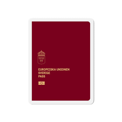 Swedish Passport 2022 - Die-Cut Magnet-5" x 5"-The Sticker Space