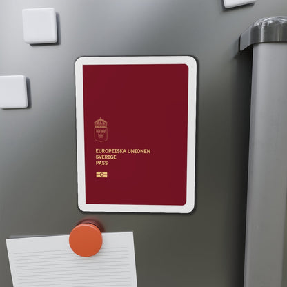 Swedish Passport 2022 - Die-Cut Magnet-The Sticker Space