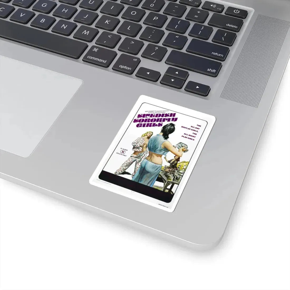 SWEDISH SORORITY GIRLS 1978 Movie Poster - STICKER Vinyl Kiss-Cut Decal - The Sticker Space