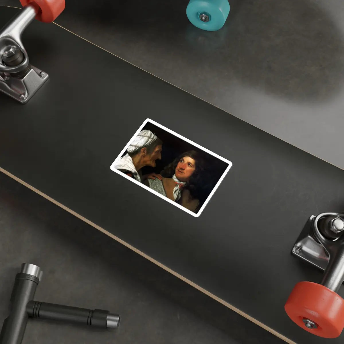 SKU:24102257073430676160 Sticker types:White Shape:Die-Cut Sizes:4" × 4"