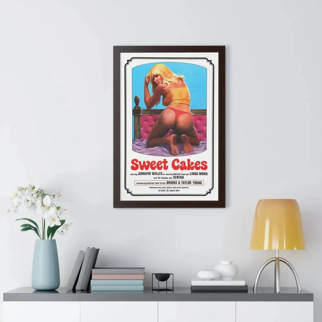 SWEET CAKES 1976 - Framed Movie Poster - The Sticker Space