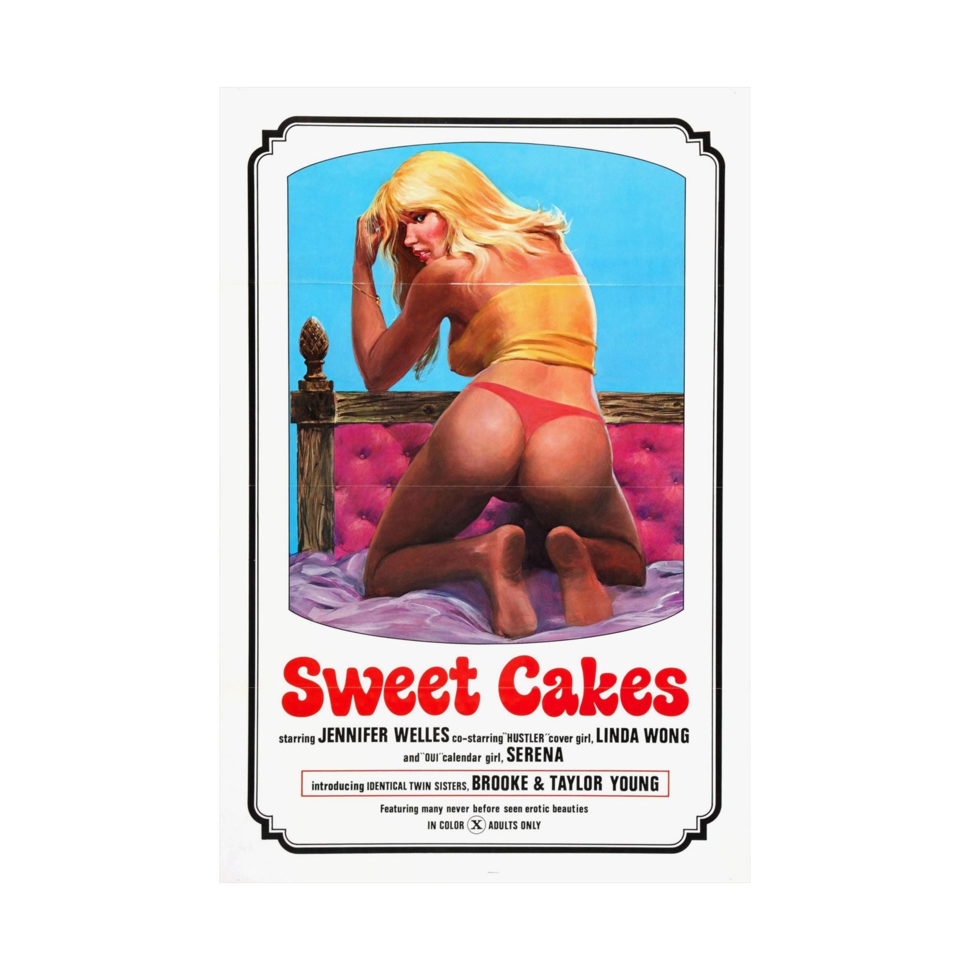 SWEET CAKES 1976 - Paper Movie Poster-The Sticker Space