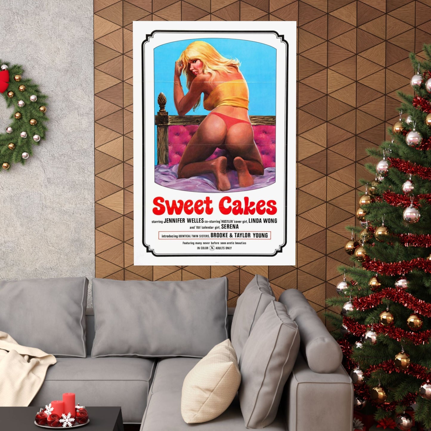 SWEET CAKES 1976 - Paper Movie Poster-The Sticker Space