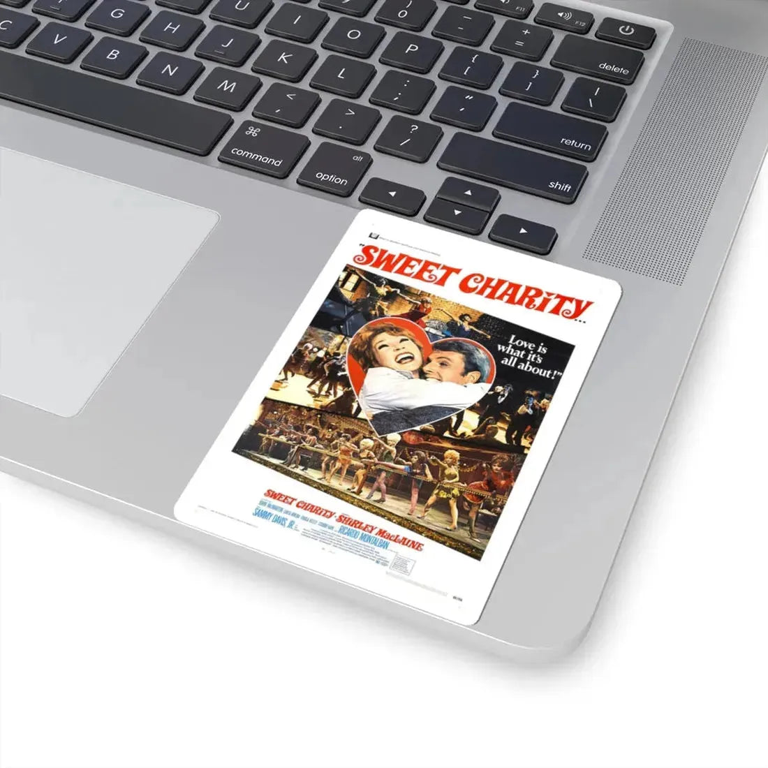 Sweet Charity 1969 Movie Poster - STICKER Vinyl Kiss-Cut Decal - The Sticker Space