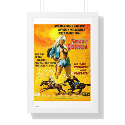 SWEET GEORGIA 1972 - Framed Movie Poster-16″ x 24″-The Sticker Space