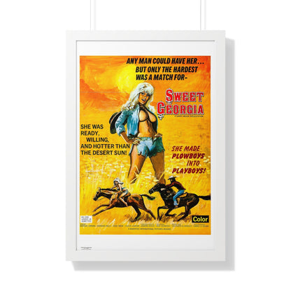 SWEET GEORGIA 1972 - Framed Movie Poster-20" x 30"-The Sticker Space