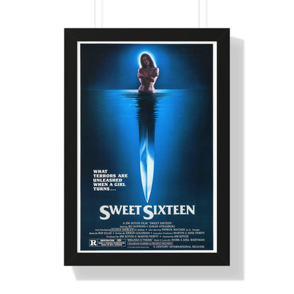 SWEET SIXTEEN 1983 - Framed Movie Poster-16″ x 24″-The Sticker Space