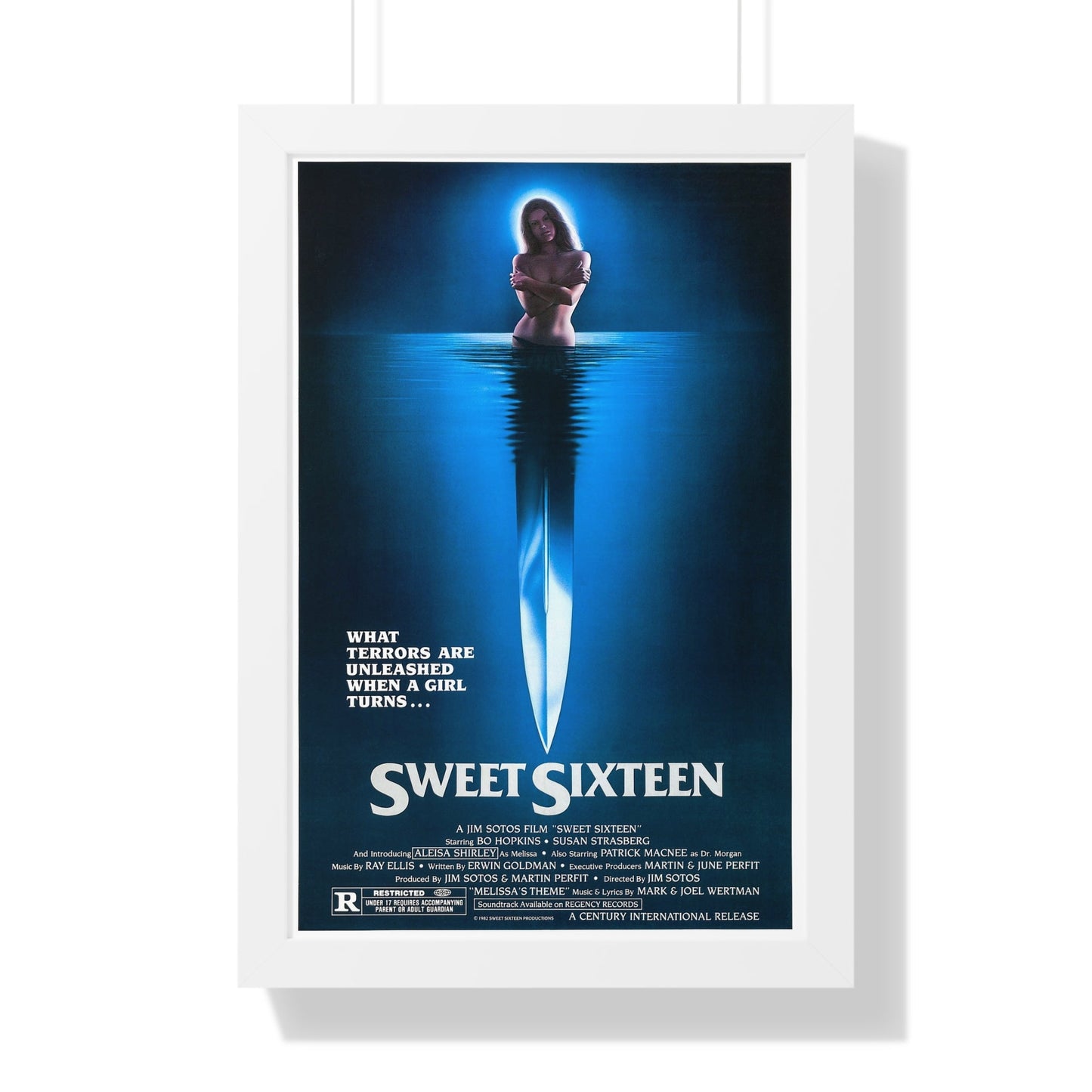 SWEET SIXTEEN 1983 - Framed Movie Poster-16″ x 24″-The Sticker Space