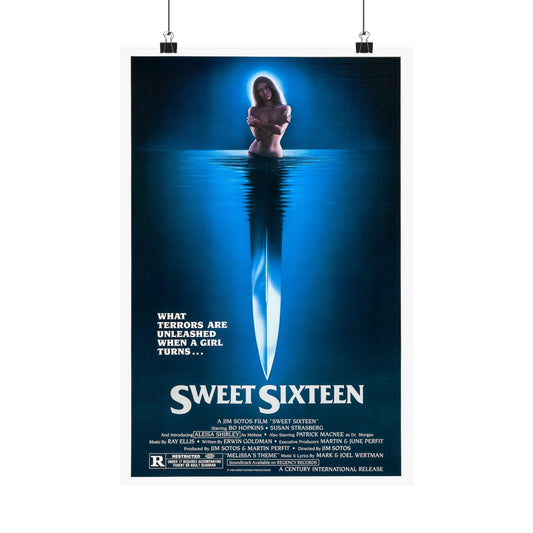 SWEET SIXTEEN 1983 - Paper Movie Poster-12″ x 18″-The Sticker Space