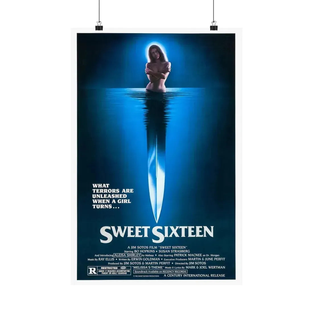 SWEET SIXTEEN 1983 - Paper Movie Poster 16″ x 24″ Matte - The Sticker Space