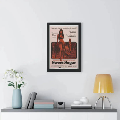 SWEET SUGAR 1972 - Framed Movie Poster - The Sticker Space