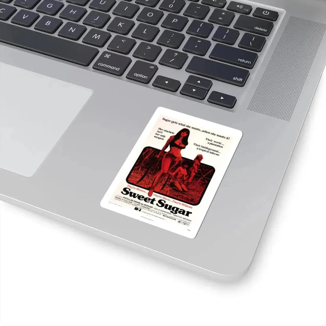 Sweet Sugar 1973 Movie Poster - STICKER Vinyl Kiss-Cut Decal - The Sticker Space