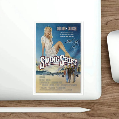 Swing Shift 1984 Movie Poster STICKER Vinyl Die-Cut Decal - The Sticker Space
