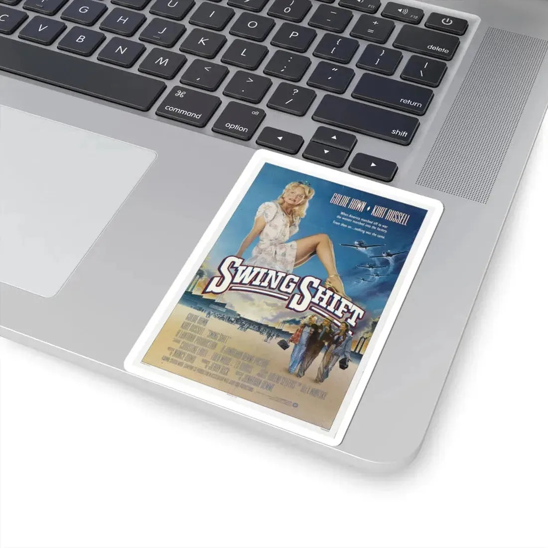 Swing Shift 1984 Movie Poster - STICKER Vinyl Kiss-Cut Decal - The Sticker Space