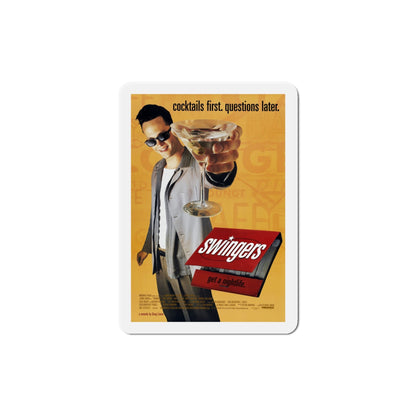 Swingers 1996 Movie Poster Die-Cut Magnet-5" x 5"-The Sticker Space