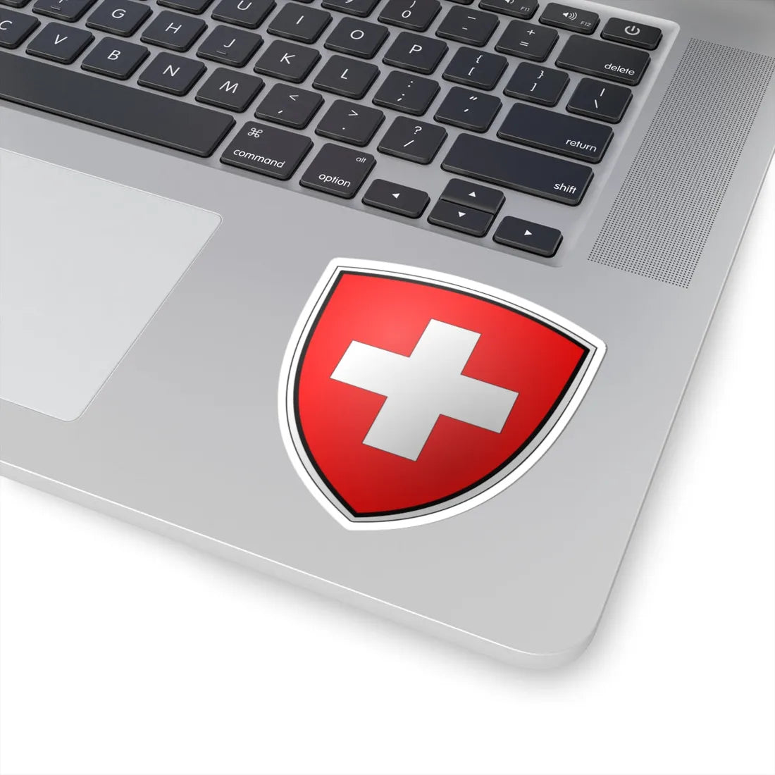 Swiss-coat of arms (Switzerland) (Coat of Arms) STICKER Vinyl Kiss-Cut Decal - The Sticker Space