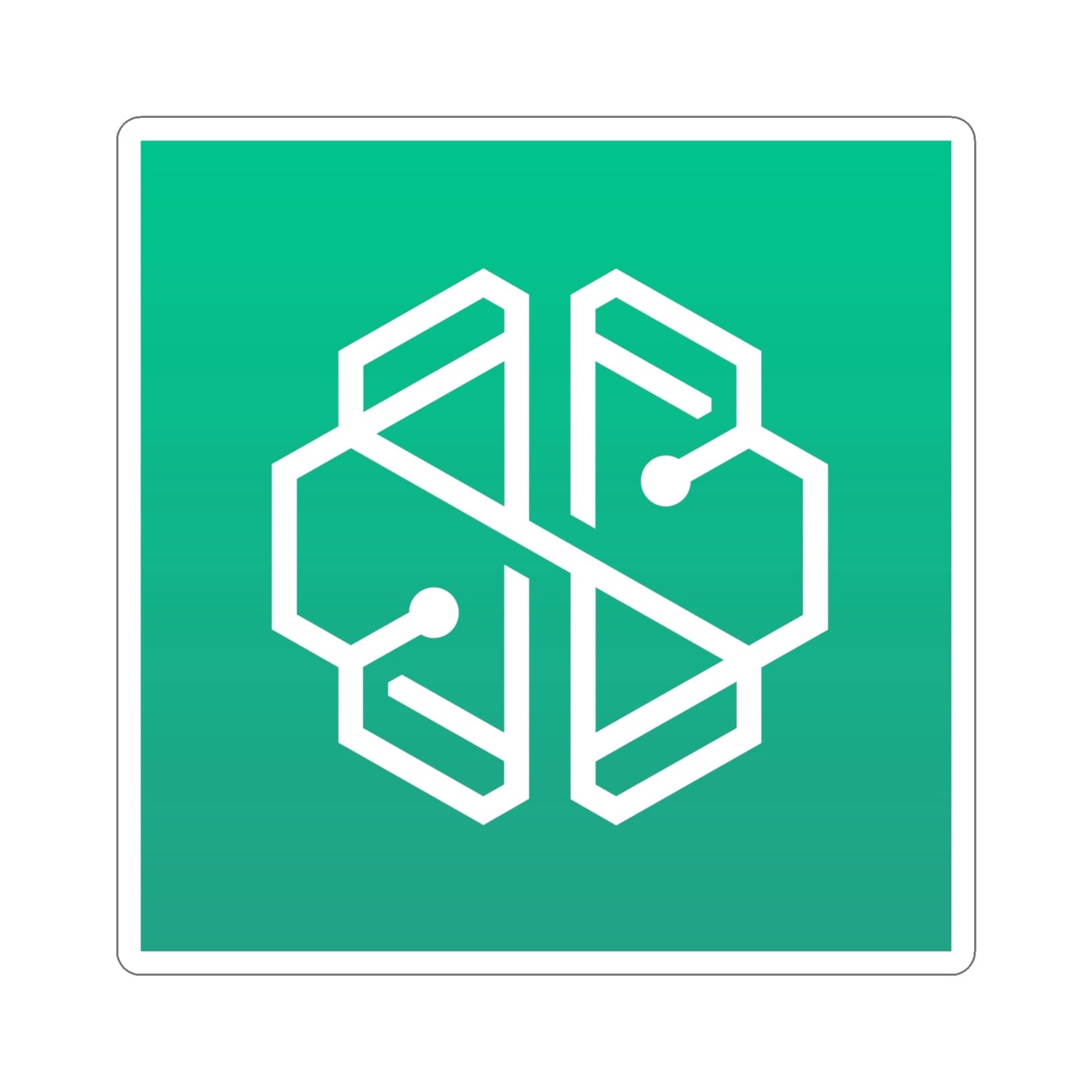 SWISSBORG CHSB (Cryptocurrency) STICKER Vinyl Die-Cut Decal-4 Inch-The Sticker Space