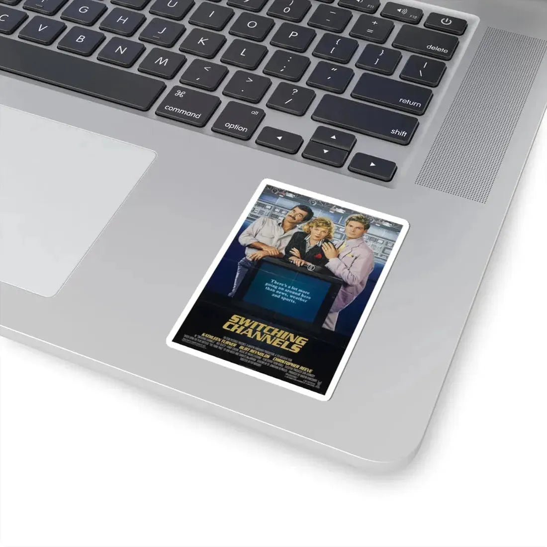 Switching Channels 1988 Movie Poster - STICKER Vinyl Kiss-Cut Decal - The Sticker Space