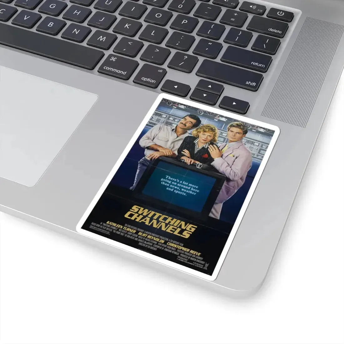 Switching Channels 1988 Movie Poster - STICKER Vinyl Kiss-Cut Decal - The Sticker Space