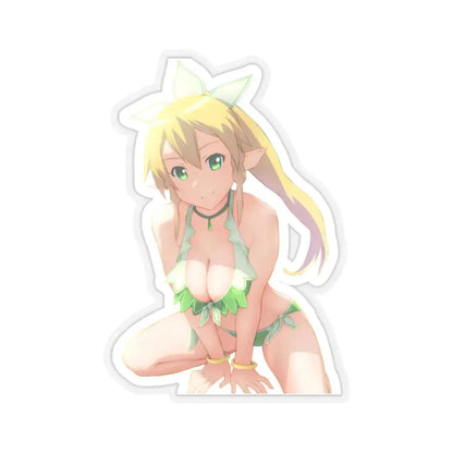 Sword Art Online Lyfa Kirigaya Suguha 21 (Anime/Ecchi) STICKER Vinyl Kiss-Cut Decal 4 Inch Transparent - The Sticker Space