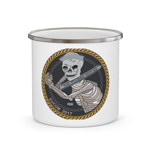 Sword of Freedom Skeleton SSN 769 (U.S. Navy) Enamel Mug 12oz-12oz-The Sticker Space