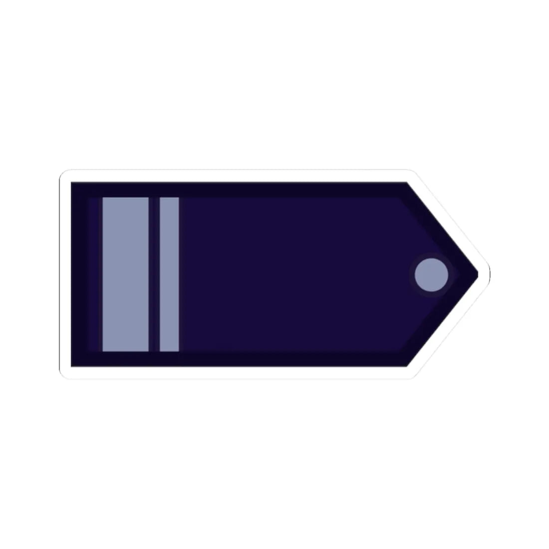 SX FAA (Argentina) (Military Rank) STICKER Vinyl Kiss-Cut Decal 2 Inch White - The Sticker Space