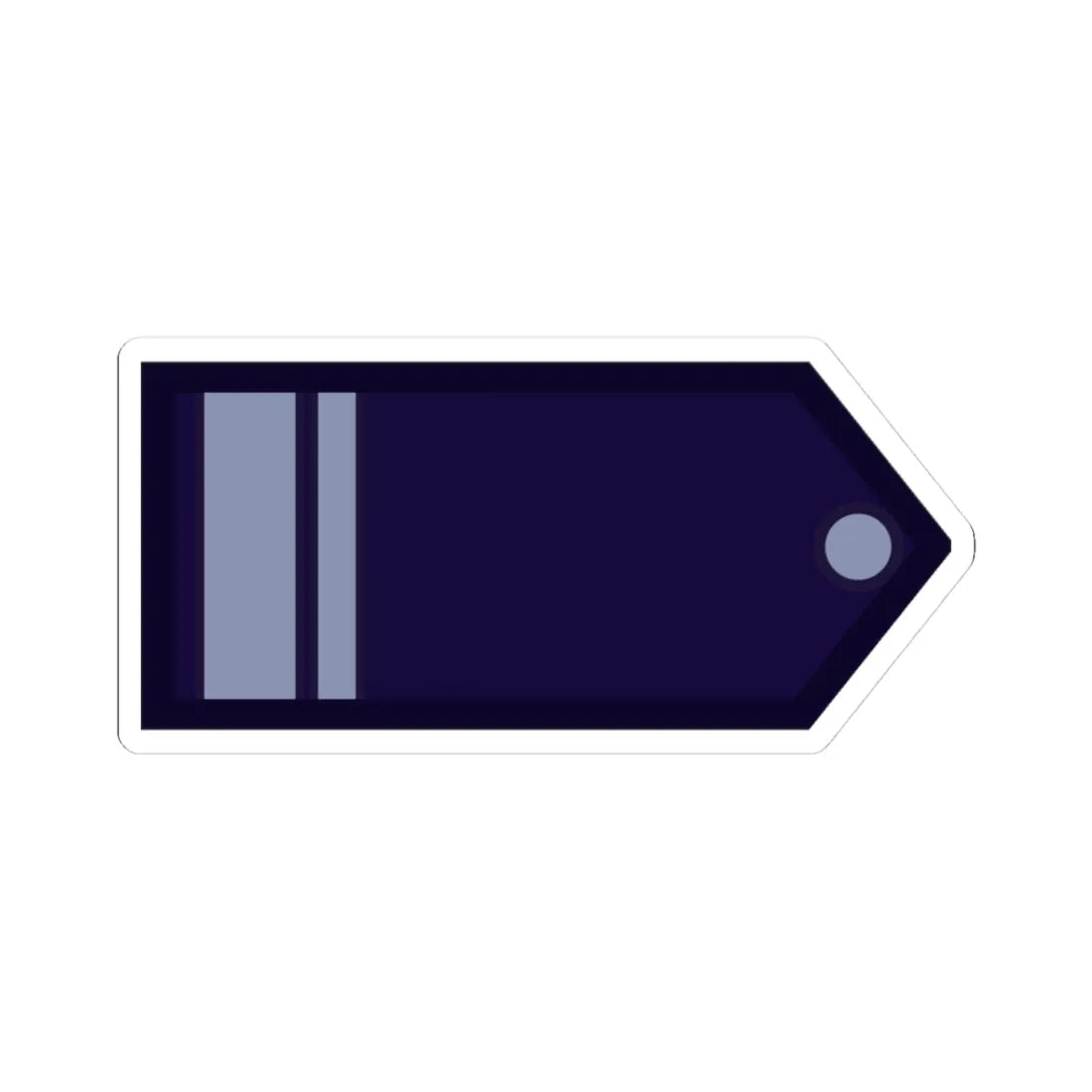 SX FAA (Argentina) (Military Rank) STICKER Vinyl Kiss-Cut Decal 3 Inch White - The Sticker Space