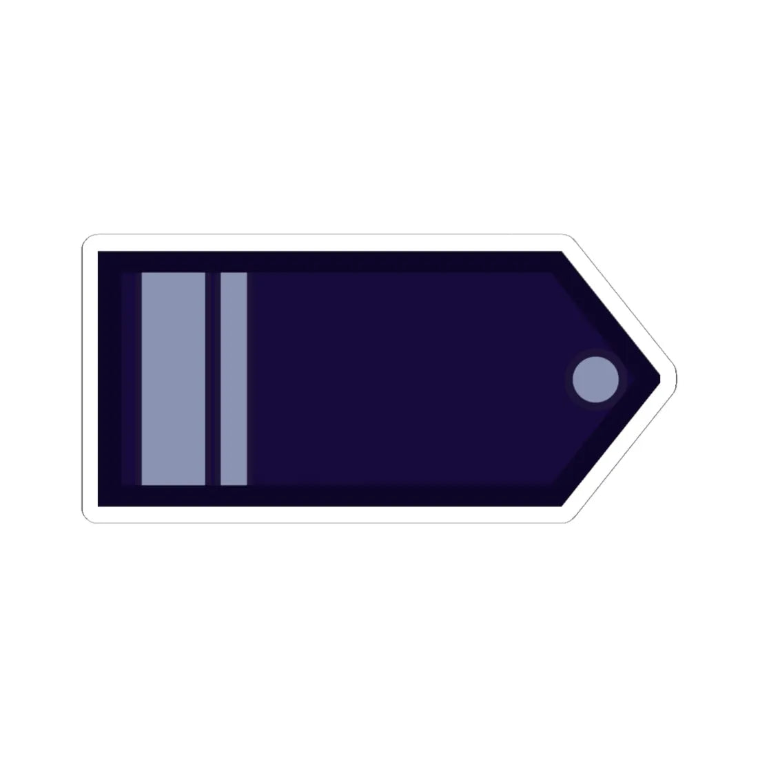 SX FAA (Argentina) (Military Rank) STICKER Vinyl Kiss-Cut Decal 6 Inch White - The Sticker Space