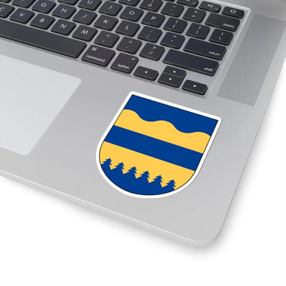 Sya församling vapen (Sweden) (Coat of Arms) STICKER Vinyl Kiss-Cut Decal - The Sticker Space
