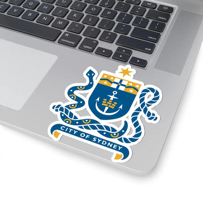 Sydney - COA (Australia) (Coat of Arms) STICKER Vinyl Kiss-Cut Decal