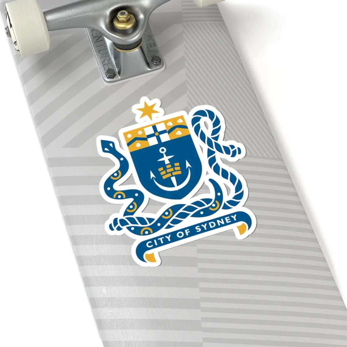 Sydney - COA (Australia) (Coat of Arms) STICKER Vinyl Kiss-Cut Decal