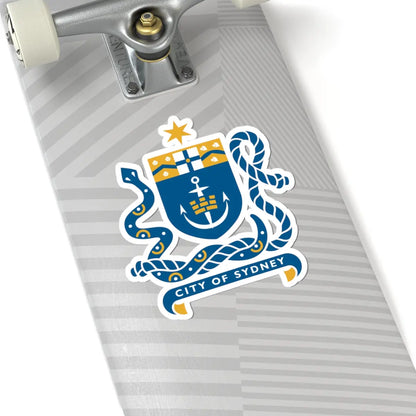 Sydney - COA (Australia) (Coat of Arms) STICKER Vinyl Kiss-Cut Decal