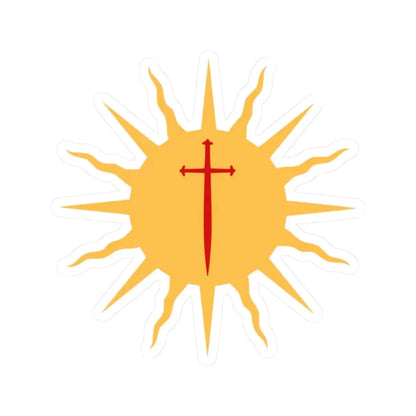 Symbol of Santiago del Estero (Argentina) STICKER Vinyl Kiss-Cut Decal 2 Inch White - The Sticker Space