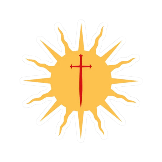 Symbol of Santiago del Estero (Argentina) STICKER Vinyl Kiss-Cut Decal 2 Inch White - The Sticker Space