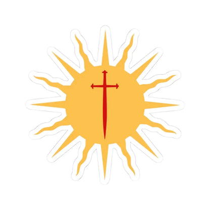 Symbol of Santiago del Estero (Argentina) STICKER Vinyl Kiss-Cut Decal 3 Inch White - The Sticker Space