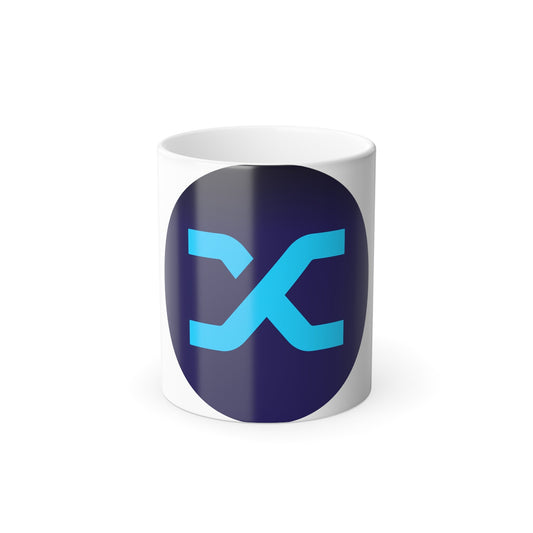 SYNTHETIX NETWORK TOKEN SNX (Cryptocurrency) Color Changing Mug 11oz-11oz-The Sticker Space