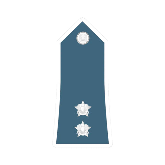 Syria Air Force   OF01b (Syria) (Military Rank) STICKER Vinyl Kiss-Cut Decal 2 Inch White - The Sticker Space