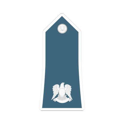 Syria Air Force   OF03 (Syria) (Military Rank) STICKER Vinyl Kiss-Cut Decal 3 Inch White - The Sticker Space