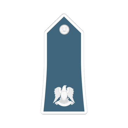 Syria Air Force   OF03 (Syria) (Military Rank) STICKER Vinyl Kiss-Cut Decal 6 Inch White - The Sticker Space