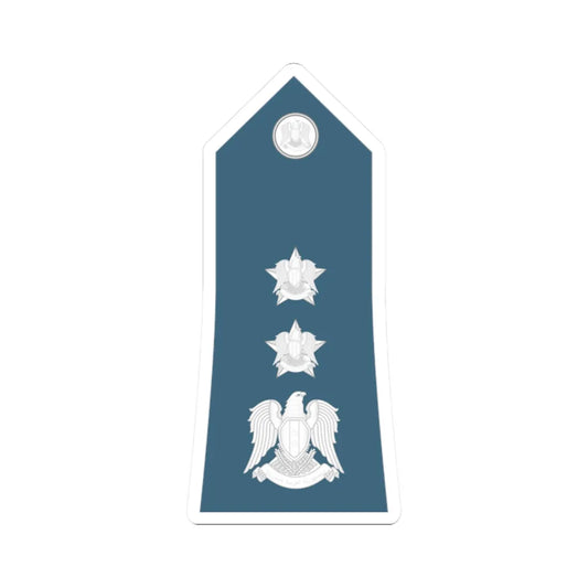 Syria Air Force   OF05 (Syria) (Military Rank) STICKER Vinyl Kiss-Cut Decal 2 Inch White - The Sticker Space