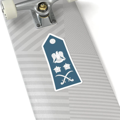 Syria Air Force   OF09 (Syria) (Military Rank) STICKER Vinyl Kiss-Cut Decal - The Sticker Space