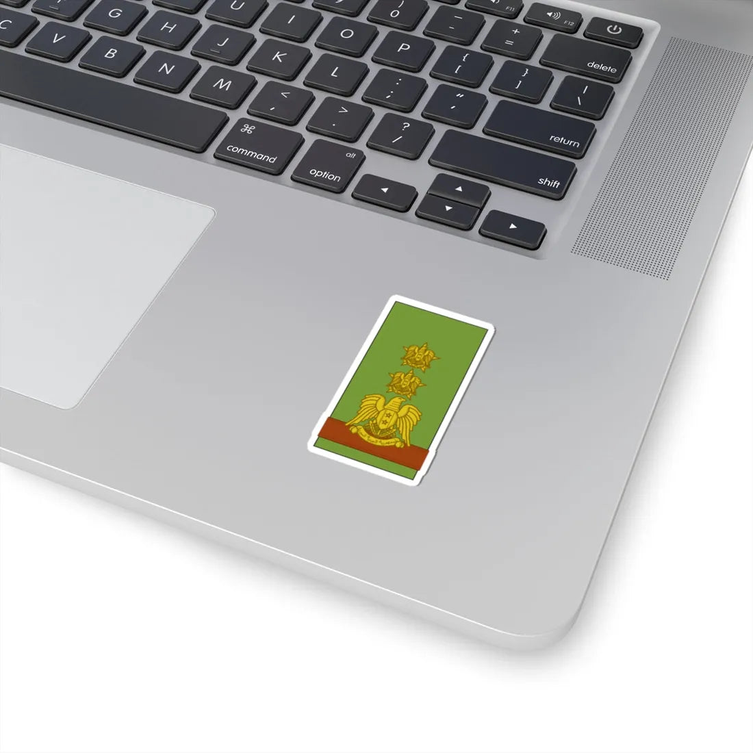 Syria Army Aqid (Syria) (Military Rank) STICKER Vinyl Kiss-Cut Decal - The Sticker Space