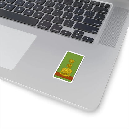 Syria Army Aqid (Syria) (Military Rank) STICKER Vinyl Kiss-Cut Decal - The Sticker Space
