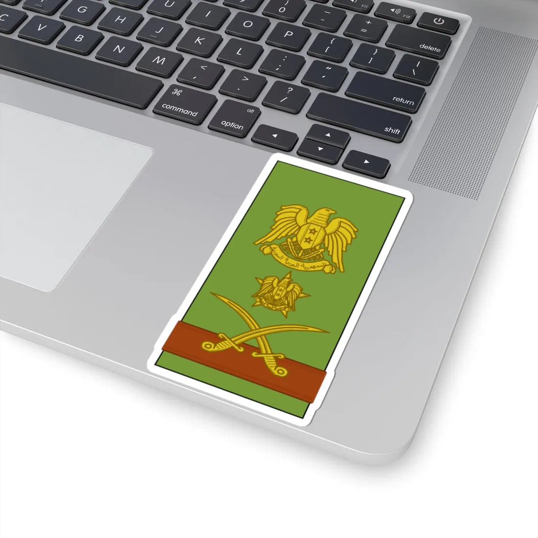 Syria Army Fariq (Syria) (Military Rank) STICKER Vinyl Kiss-Cut Decal - The Sticker Space
