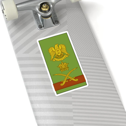 Syria Army Fariq (Syria) (Military Rank) STICKER Vinyl Kiss-Cut Decal - The Sticker Space