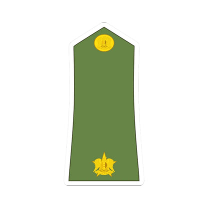 Syria army OF 1a (Syria) (Military Rank) STICKER Vinyl Kiss-Cut Decal 2 Inch White - The Sticker Space