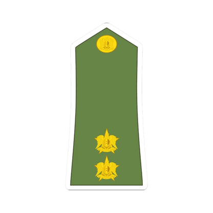 Syria army OF 1b (Syria) (Military Rank) STICKER Vinyl Kiss-Cut Decal 2 Inch White - The Sticker Space