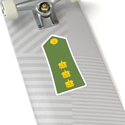 Syria army OF 2 (Syria) (Military Rank) STICKER Vinyl Kiss-Cut Decal - The Sticker Space